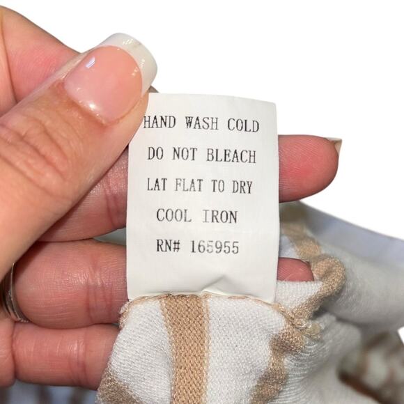 Anniewear Short Sleeve Sweater Women’s L Preppy Coastal Old Money Academia Work - Picture 8 of 9